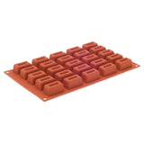 JB Prince M511 R Pavoni Mold 12"L X 7"W (25) Small Rectangular Savarin