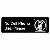 Alpine Industries ALPSGN-27 Sign 9" X 3" "No Cell Phone Use