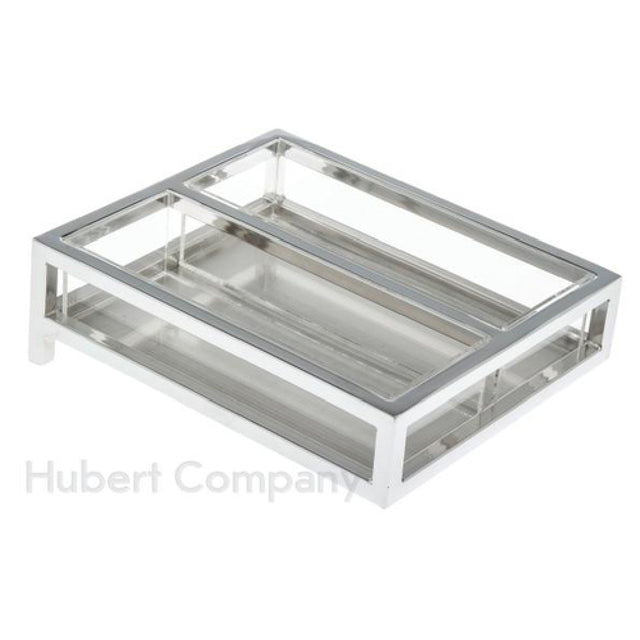 Hubert 70338 - Cerve Collection Oatmeal Packet Holder, 11-1/16"L X 9-1/8"W X 3-1/2"H
