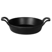 Elite Global Solutions MFP6381-B Melamine Fry Pan 6-3/8" Dia. X 1-1/2"H With Dual 1-1/4" Handles