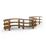 Steelite MGCMSB04BBXW - Large Snake Unit, 202.0" X 77.0" X 35.0", Modular