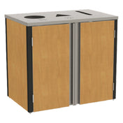 Lakeside 3415 Waste & Recycle Station 37-1/2"W X 23-1/4"D X 34-1/2"H Top Access