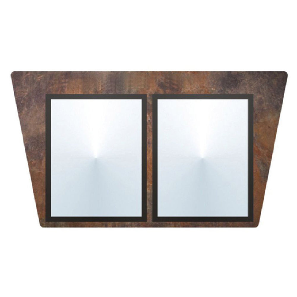 Hubert 32062 - Menu Board, 2-pocket, Wall-mount