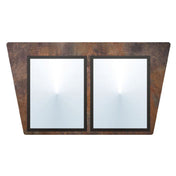 Hubert 32062 - Menu Board, 2-pocket, Wall-mount