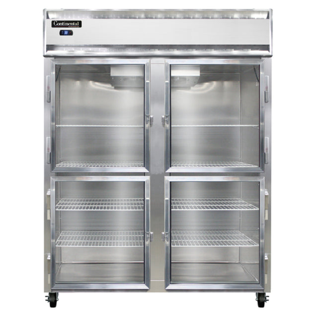 Continental Refrigerator 2RENSSGDHD Extra-Wide Refrigerator Reach-in 57"W