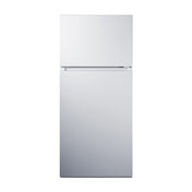 Summit FF18W - Top-mount Refrigerator-freezer, 30" Wide, Classic White Finish