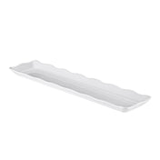 CAC China MLSC-RT92-W Platter 21"W X 5-1/4"D X 1-1/4"H Rectangular