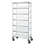 Quantum MWRS-7-108CL Bin Systems Unit Mobile 36"W X 18"D X 80"H
