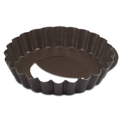 JB Prince M145 4.4NS Tart Mold 4-3/8" Dia. Round