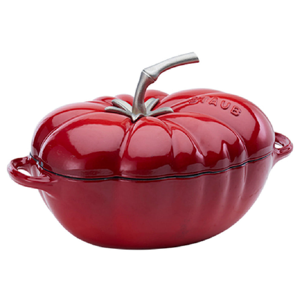 Zwilling 11712506 Staub® Cocotte Tomato 3 Qt. 12.8" X 8.2" X 3.7" O.A.