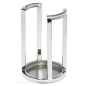 Hubert 30082 - Cerve Collection Cup/Lid Holder, 4-15/16" Dia. X 8"H, Chrome-plated Metal