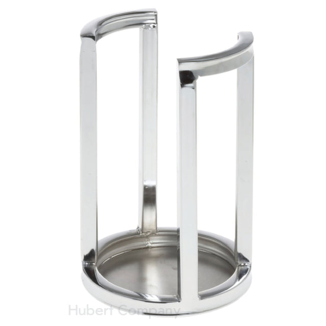 Hubert 30082 - Cerve Collection Cup/Lid Holder, 4-15/16" Dia. X 8"H, Chrome-plated Metal
