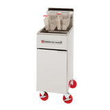 American Range AF-50HE_LP - High Efficiency Gas Fryer, Floor Model, 50 Lb. Capacity Fryers