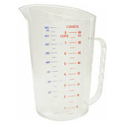 Thunder Group PLMD064CL Measuring Cup 2 Qt. (2 Liter) 7-3/8"L X 6-7/16"W X 8-7/8"H
