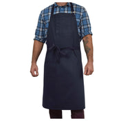 JB Prince A420 Bib Apron 29"W X 37"L 42" Ties