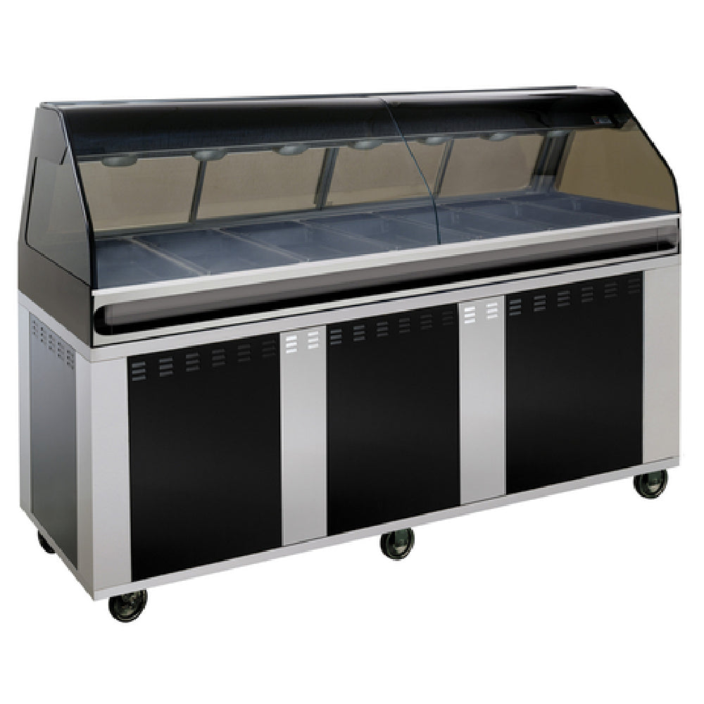 Alto Shaam EU2SYS-96-BLK_120/60/1 Hot Deli Cook/Hold/Display System 96" L Full-service