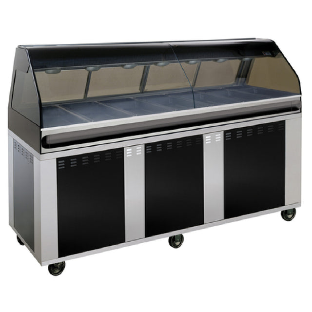 Alto Shaam EU2SYS-96-BLK_120/60/1 Hot Deli Cook/Hold/Display System 96" L Full-service