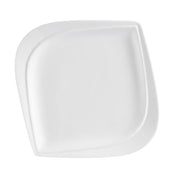 CAC China ASP-6 Aspen Tree Plate 6"L X 6"W X 1/2"H Square Leaf Shape
