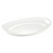 CAC China MX-OT18 Catering Collection Tray 18-1/8"L X 12-7/8"W X 2-1/4"H Oval