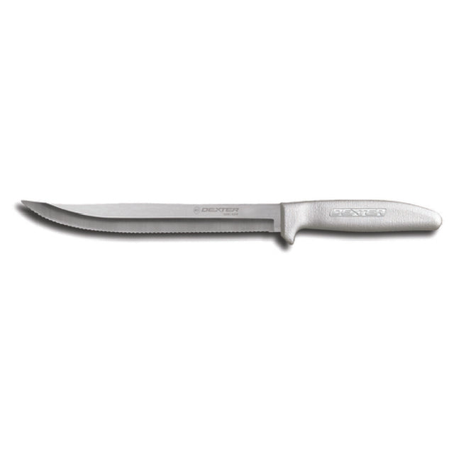 Dexter 13553 Sani-Safe® (S142-8SC-PCP) Utility Slicer 8" Scalloped Edge