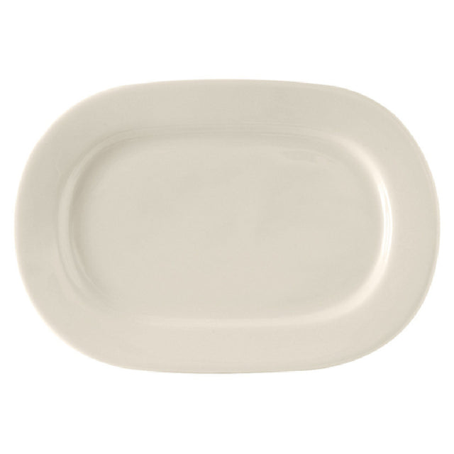 Tuxton BEH-131D Daytona Platter 13-1/8" X 9-1/8" X 1-1/4"H Rectangular