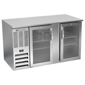 Beverage Air BB58HC-FG-S - Refrigerated Food Rated Back Bar Storage Cabinet, Two-section