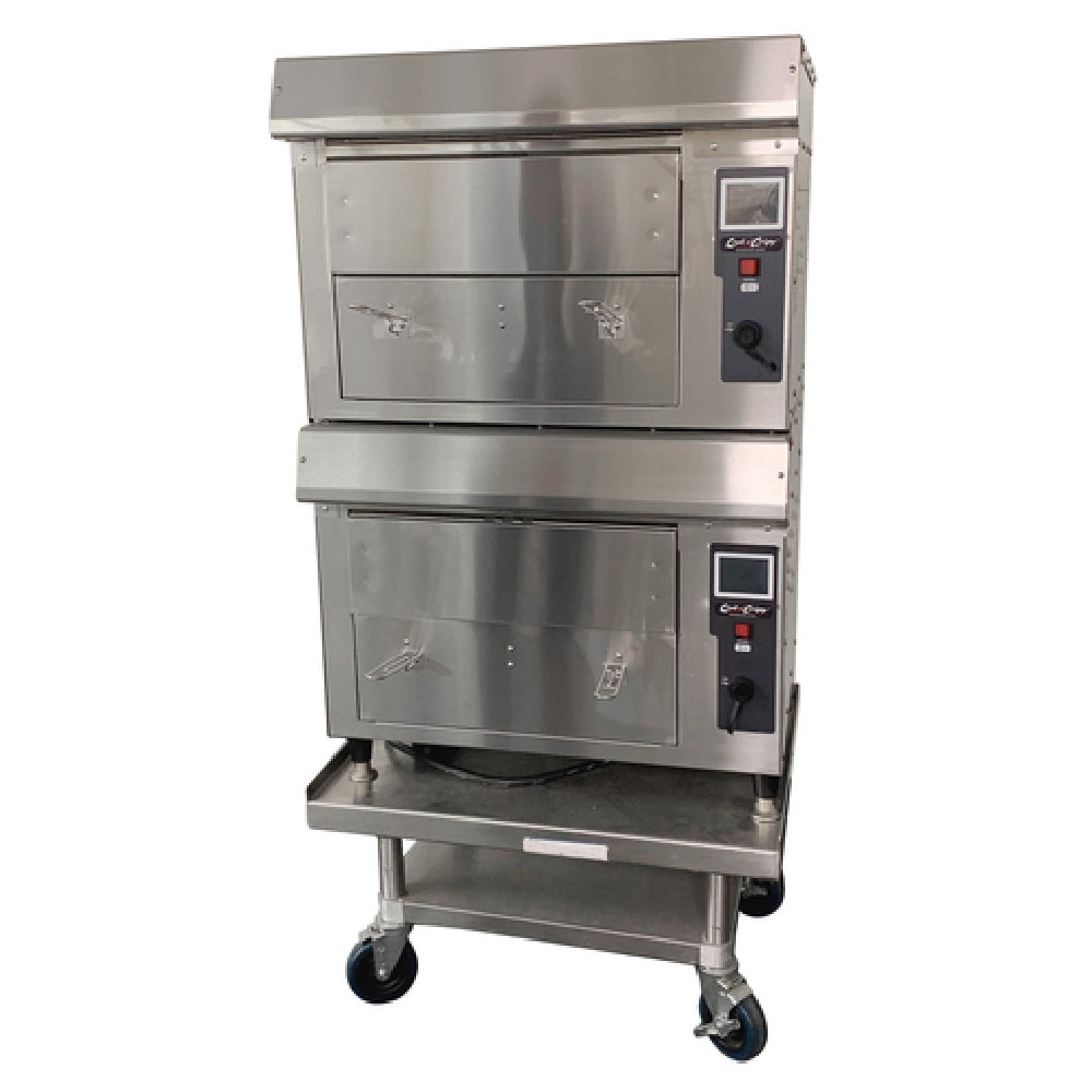 Quik N Crispy GF5-DBL GF5 Greaseless Fryer Double Stack Includes (2) GF5 Greaseless Fryers (900007) 208v/50/60/1-ph