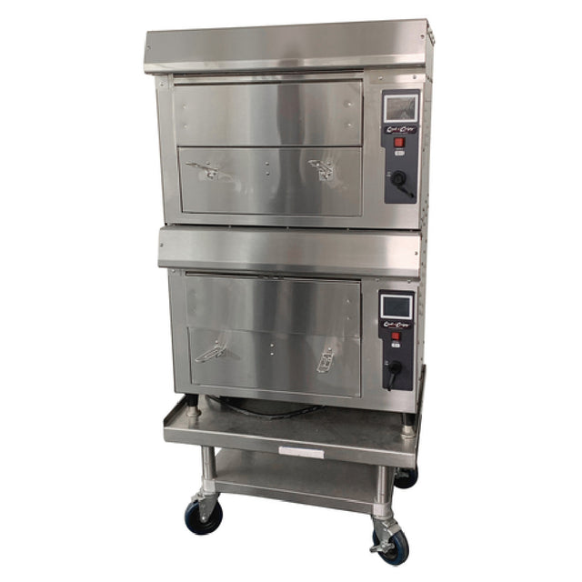 Quik N Crispy GF5-DBL GF5 Greaseless Fryer Double Stack Includes (2) GF5 Greaseless Fryers (900007) 208v/50/60/1-ph
