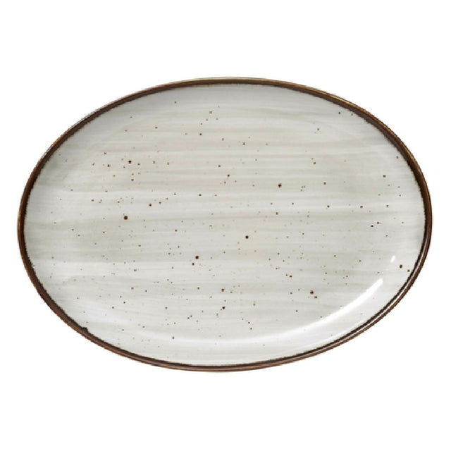 Yanco LY-2114 Lyon Platter 14"L X 10"W X 1-1/4"H Oval