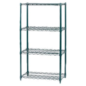 Royal ROY AE P ZGN 13 - Shelving Post, 13" L, Green Epoxy Coated