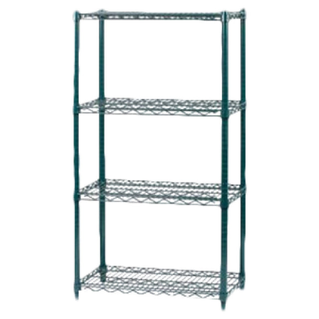 Royal ROY AE P ZGN 13 - Shelving Post, 13" L, Green Epoxy Coated