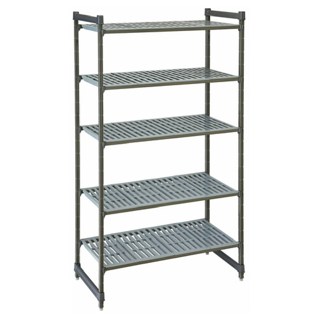 Cambro CBU244872V5580 Camshelving® Basics Plus Starter Unit 24"W X 48"L X 72"H