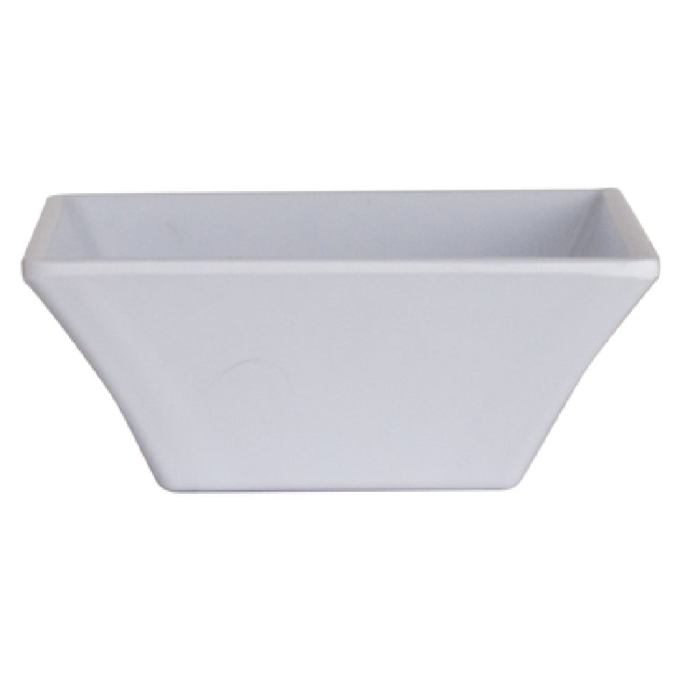 Steelite 7064MM201 Square Deep Bowl 12.875 Oz 5.0" X 5.0" X 2.0"