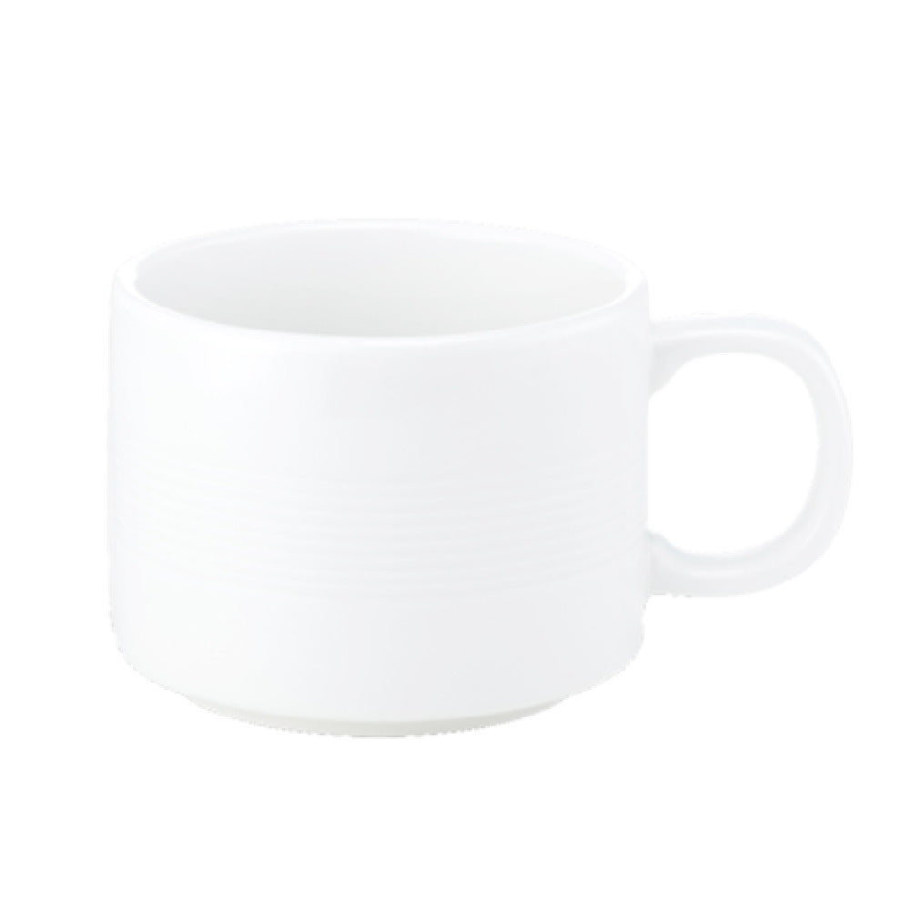 Bon Chef 1400006P Stacked Lines Cup 7 Oz. 4-47/50" X 3-27/50" X 2-19/25"