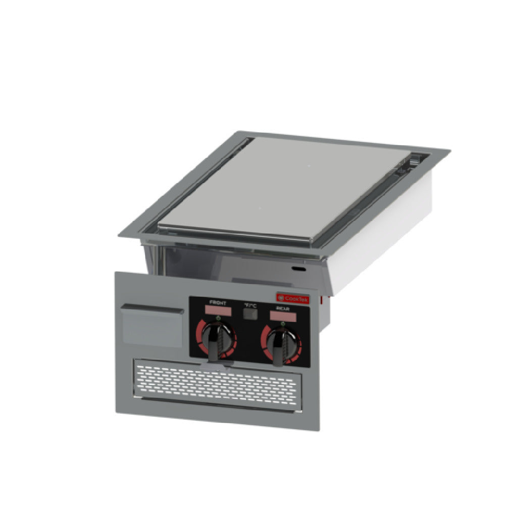 Cooktek PLD162CS-200 (PLD162CS-200) Induction Plancha Drop-in 16"W Overall