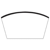 Hubert 25983 - Merchandising Tag, 4" X 2-1/4"H, Rectangular