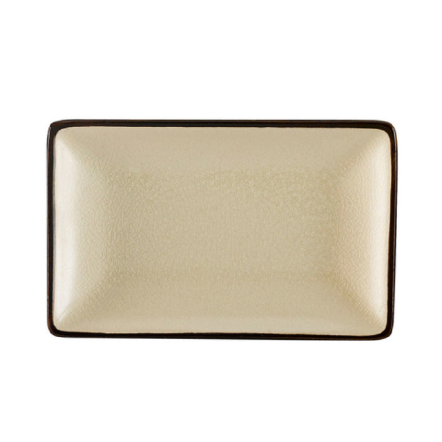 CAC China 666-33-W Japanese Style Platter 5"L X 3-1/2"W X 1"H Rectangular