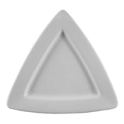 CAC China TRG-12 Festiware Plate 11-1/2"L X 11-1/2"W X 1"H Triangular