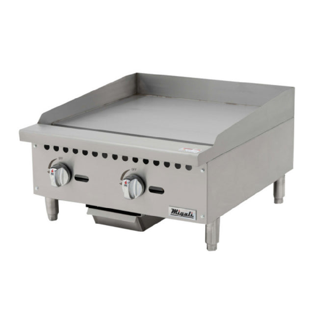 Migali Industries C-G24 Competitor Series® Griddle Countertop Natural Gas