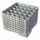 Cambro 25S1114151 Camrack® Glass Rack With (6) Soft Gray Extenders Full Size