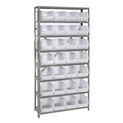 Quantum QSBU-239CL Shelving Unit 12"D X 36"L X 75"H Heavy Duty