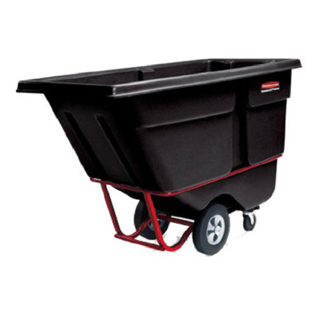 Rubbermaid FG131600BLA Rotational Molded Tilt Truck Heavy Duty 2100 Lb. Capacity