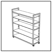 BauscherHepp VE-34101 Venta® Backbar For Storage And Presentation Of Glasses