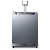 Summit SBC696OSCFTWIN Cold Brew Coffee Kegerator 24" Wide Indoor/outdoor Use