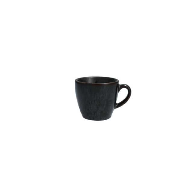 Fortessa 5900.BLK.4626 Cairn Midnight Espresso Cup 3 Oz. Dishwasher Safe