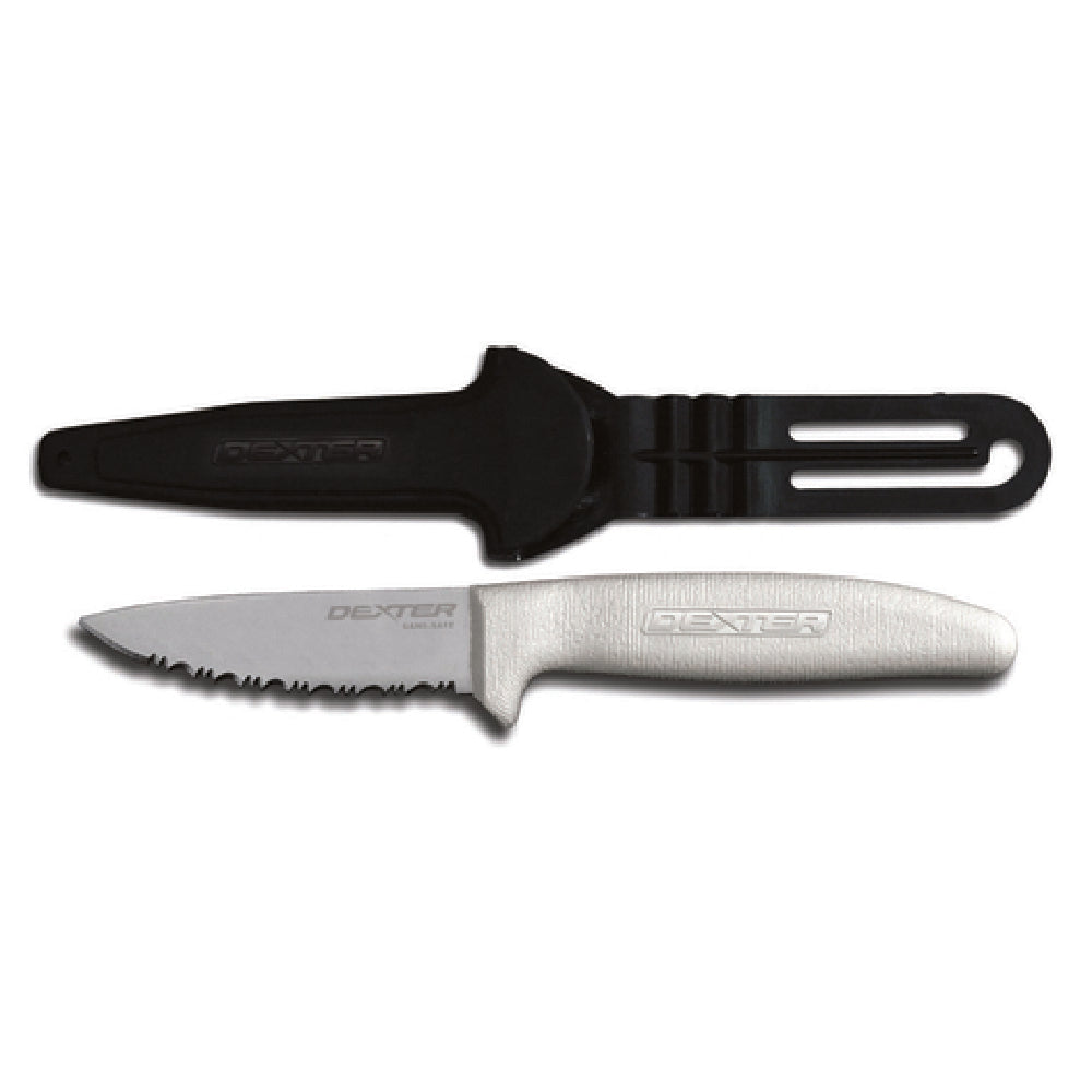 Dexter 15353 Sani-Safe® (S151SC-GWESHEATH) Net/Utility Knife 3-1/2" Scalloped Edge