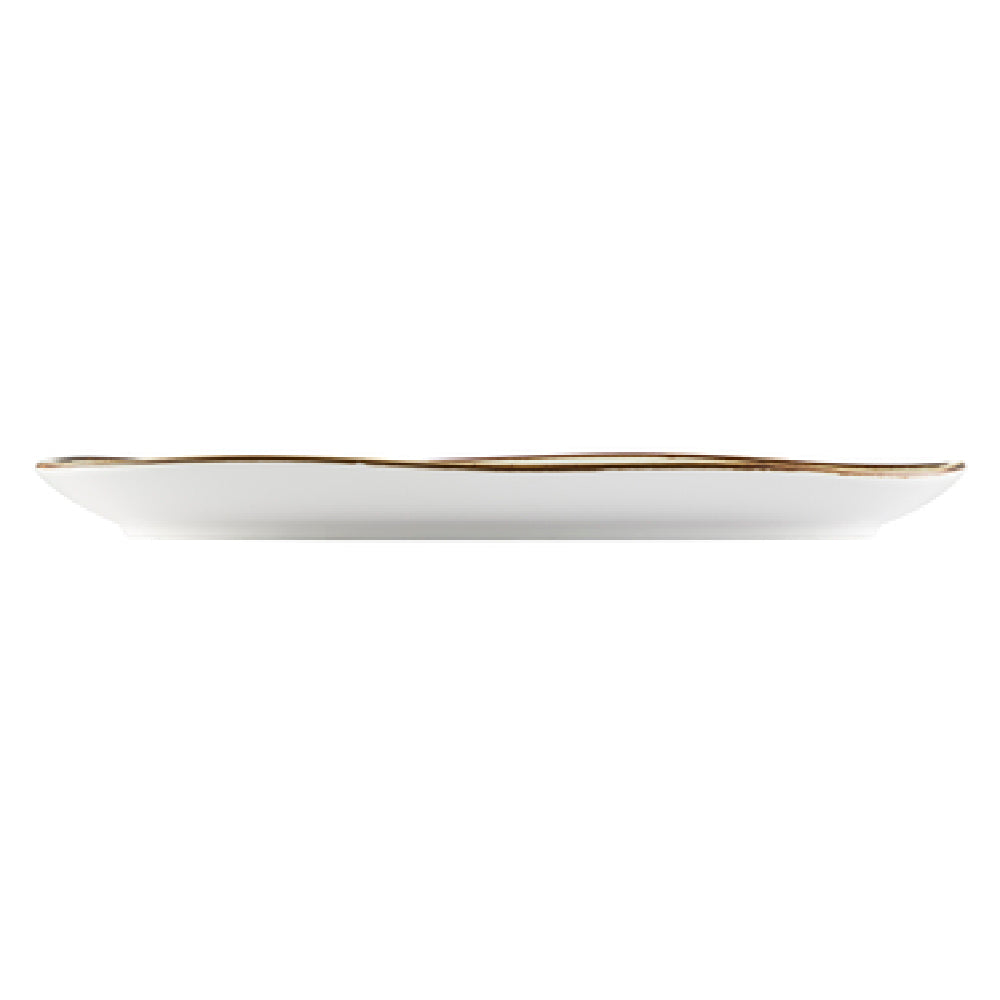 CAC China TUS-614-BGE Tucson Platter 13" X 6-1/2" Oval