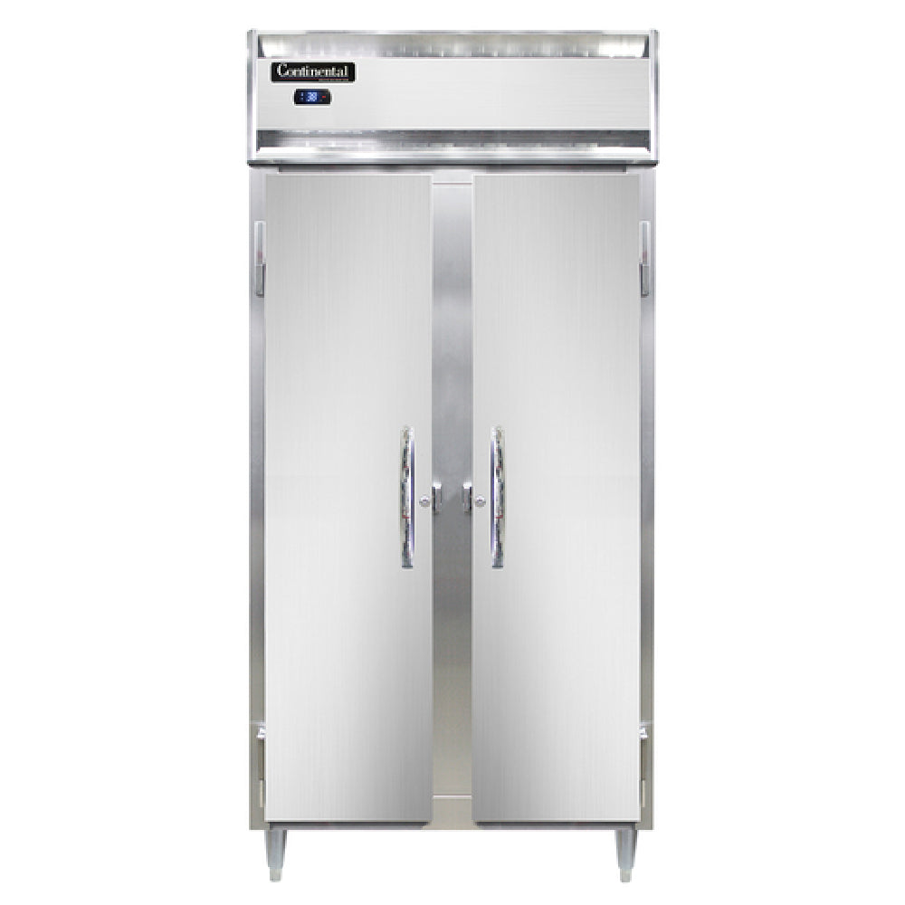 Continental Refrigerator D2RSESNSS Designer Slim Line Refrigerator Reach-in 36-1/4"W