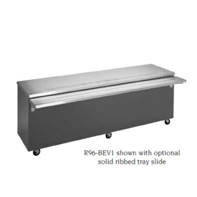 Piper Products R5-BEV1 - Reflections Beverage Counter, 74"L X 30"W X 36"H, Mobile Modular