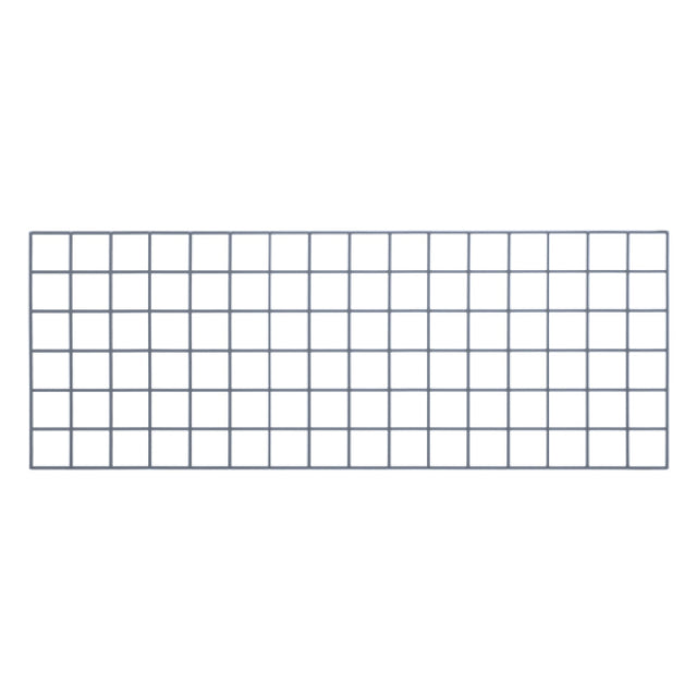 Quantum SG-1848GY Store Grid Panel 48"W X 18"H Gray Epoxy Antimicrobial Finish